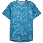 Puma M Run Velocity AOP Tee speed blue (18) XXL