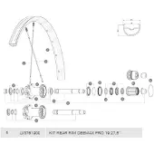 Mavic Deemax Pro 19 Hinterradfelge