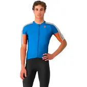 Castelli Trikot Entrata 6 Herren kurz azzurro italia-silbergrau-power größe XL