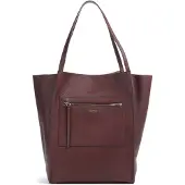 Ted Baker Leder Schultertasche Tammila Soft Slouch Leather Tote Bag Oxblood weinrot