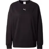 Puma "ESS OVERSIZED CREW FL" Oversize-Passform, Rundhalsausschnitt, gerippte Bündchen und Saum