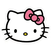 Hello Kitty Dekokissen "", bunt (weiß, neutral), B:36cm H:2,5cm L:26cm, Polyester, Dekokissen_Sitzkissen_Kissenhüllen, Dekokissen, hochfarbig bedruckt
