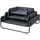 Maelson Soft Bed - faltbares Hundebett Hundeliege anthrazit M - 71 x 71 x 29cm