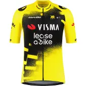 Tvl Team Visma Lease A Bike Replica Wingbeat Kurzarm-radtrikot Gelb M Herren Gelb M