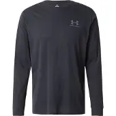 Under Armour Herren Long Sleeve Sportstyle Left Chest 1329585-002 XL - Black/Pitch Gray - XL