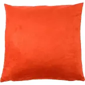 Gozze Dekokissen GÖZZE "Alcatraz", orange (terra, unifarben), B:40cm L:40cm, Obermaterial: 100% Polyester, Dekokissen_Sitzkissen_Kissenhüllen, Dekokissen, in Wildlederoptik