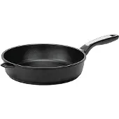 Kruger Bratpfanne "Aluguss Pfanne tief DELTA" Aluminiumguss 1 Stk. tlg. für Induktions-Kochfelder geeignet, tiefe Ausführung