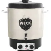Weck Einkochautomat Edelstahl / Kunststoff 30 l, Ø 35 cm, 41 cm