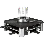 WMF 0415480011, 8 Person(en), Schwarz, Edelstahl, Quadratisch, Kunststoff, Edelstahl, 1960 W