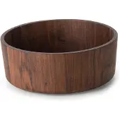 Continenta Schale "Walnuss", braun (holzfarben), H:12cm Ø:31cm, Holzwerkstoff, Schüsseln, Schale, Walnussholz