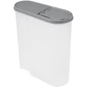 Keeeper Jean, Arbeitsplatten-Futterspender, 2,6 l, Grau, Transparent, Kunststoff, Getreide, Nuss, Europa