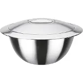 GSW Thermobehälter , silber (silberfarben), Ø:22cm, Edelstahl, Lebensmittelaufbewahrungsbehälter, Thermobehälter, doppelwandig, mit Deckel