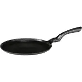 Kruger Crêpepfanne KRÜGER "Delta", schwarz, H:2cm Ø:24cm, Pfannen, Crêpepfanne, für Induktions-Kochfelder geeignet