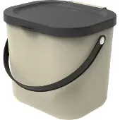 Rotho Albula, 6 l, Rechteckig, Kunststoff, Cappuccino, Manuell, Kunststoff