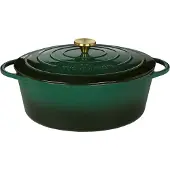 Küchenprofi Bratentopf oval Provence | 33cm Racing Green : 33cm Racing Green Ausführung: 33cm Racing Green