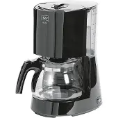 Melitta Enjoy II, Filterkaffeemaschine, Gemahlener Kaffee, 1000 W, Schwarz
