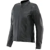 Dainese Itinere Damen Dunkelrot Motorrad Lederjacke Größe 42