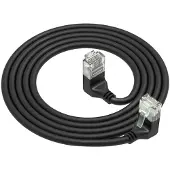 ACT DD7905, 5 m, Cat6a, U/UTP (UTP), RJ-45, RJ-45, Schwarz