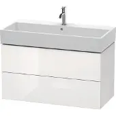 Duravit Waschtischunterbau L-CUBE 544x984x459mm weiss hochglanz