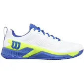 Wilson Tennisschuhe Rush Pro 4.5 Allcourt (Stabilität) 2025 weiss/blau/lime Herren
