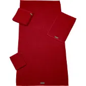 Ross Strandtuch "Strandtuch Selection", bunt (rubin), B:80cm L:200cm, Obermaterial: 100% Baumwolle, Handtücher, Strandtuch, 100 % Bio-Baumwolle