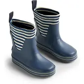 Wheat - Kid's Rubber Boot Mist - Gummistiefel Gr 22 blau