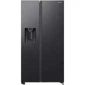 Samsung RS65DG54R3B1EF, Freistehend, Amerikanische Tür, Anthrazit, 635 l, C, 37 dB