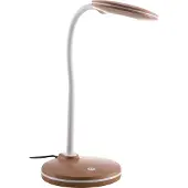 Globo LED-Schreibtischlampe Carmen Holzoptik