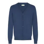 Blend Strickjacke "Strickjacke BHDan", Herren, Gr. S, blau (marineblaus), Obermaterial: 70% Viskose CV. 30% Nylon NY., Strickjacken Strickjacke