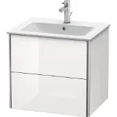 Duravit Waschtischunterbau XSQUARE 560x610x478mm taupe seidenmatt
