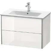 Duravit Waschtischunterbau XSQUARE 560x810x478mm graphit matt