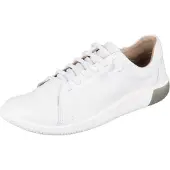 Keen Barfußschuh "KNX LACE", Damen, Gr. 38, weiß (star weiß, star weiß), Leder, Schuhe Barfußschuh