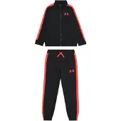 Under Armour Jungen-Set UA RIVAL KNIT TRACK SUIT 1363290-006 SCHWARZ Größe: L