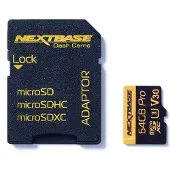 NextBase NBDVRS2SD64GBU3, 64 GB, MicroSD, 100 MB/s, 70 MB/s, Class 3 (U3), Schwarz