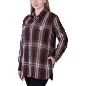Carhartt Hemd Twill Plaid Shirt Damen Lavender-XL