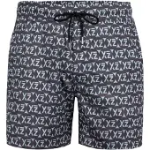 Yeaz Badeshorts "Badeshorts SEASHEY", Herren, Gr. S, US, blau (dunkelblau), Obermaterial: 97% Polyester PES. 3% Elasthan EL., Badehosen Badeshorts