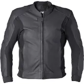 GMS GS-1 Schwarz Lederjacke Größe 58