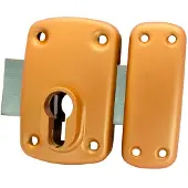 Ifam Sicherheitsriegel IFAM X5 Stahl-Überbolzen