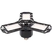 EDM Leaf E27 6400k 60w 6000 Lumens Led-lampe Schwarz Schwarz One Size