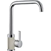 Pyramis SILVIO DUO Wasserhahn, Granit, Sandbeige