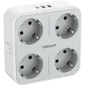 Tessan Wandsteckdose TS-302-DE-C