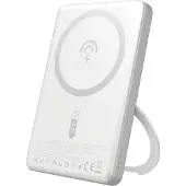 Dudao Powerbank mit MagSafe und Ladestation 20W PD 5000mAh - silber