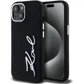 Karl Lagerfeld Metal Script Logo Iphone 15 Handyhülle