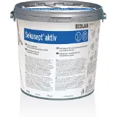 Ecolab Sekusept aktiv Instrumentendesinfektion, Aktive Reinigung und hochwirksame Desinfektion, 6 kg - Eimer mit Messbecher