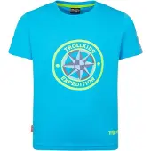 TROLLKIDS - Kid's Windrose T - T-Shirt Gr 164 blau