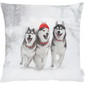 Apelt Dekokissen "3701", weiß (weiß, bedruckt), B:45cm H:5cm L:45cm, Baumwolle, Polyester, Dekokissen_Sitzkissen_Kissenhüllen, Dekokissen