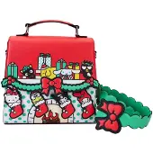 Loungefly Hello Kitty Weihnachtsdekorationen Für Umhängetaschen Rot Rot One Size