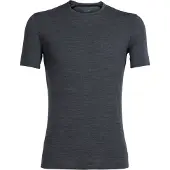 Icebreaker - Anatomica S/S Crewe - Merinounterwäsche Gr S grau