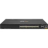 HP HPE Aruba Networking Networking CX8360-24XF2C v2 24p 10G SFP+ 2p 100G QSFP28 FB 3xFan 2xAC PSU Switch Bundle, Managed, L3, Rack-Einbau, 1U