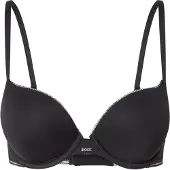 BOSS 1100000002199 "B PURE", Damen, Gr. 75, Cup C, schwarz (schwarz 001), Obermaterial: 75% Polyamid, 25% Elasthan, BHs 1100000002199